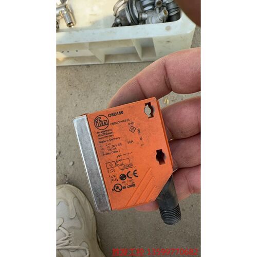 (胜发设备）易福门激光测距传感器拆机件，型号:O5D150，拆机一个