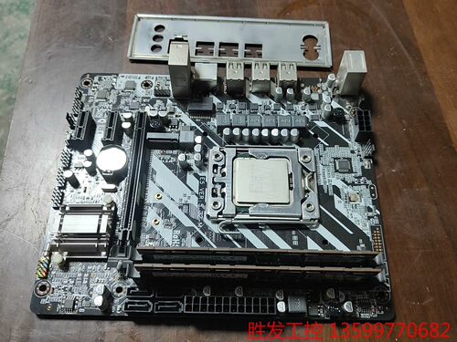 (胜发设备）LGA1356主板 加E5-2450 CPU 加两根8g内存