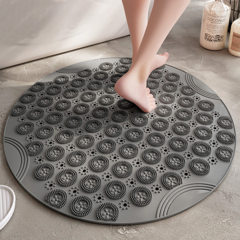 浴室地垫化妆室防滑门垫厕所脚垫老人淋浴洗澡防摔毯浴缸专用垫子
