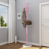 简约现代衣帽架客厅铁艺衣服架子落地挂衣架卧室创意现代大衣架