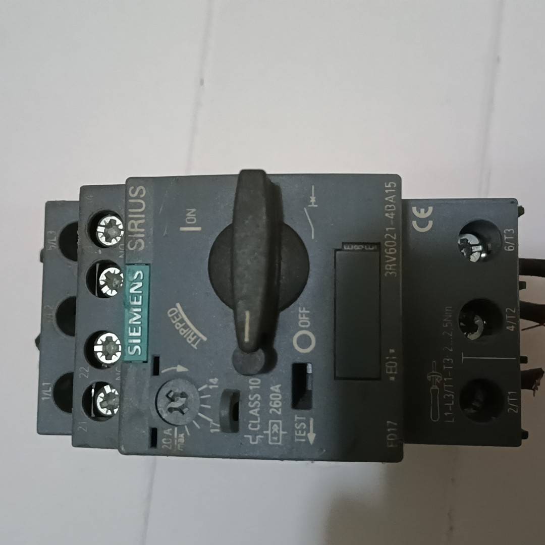 议价-SIEMENS/西门子 塑料外壳式断路器3RV6021-4B