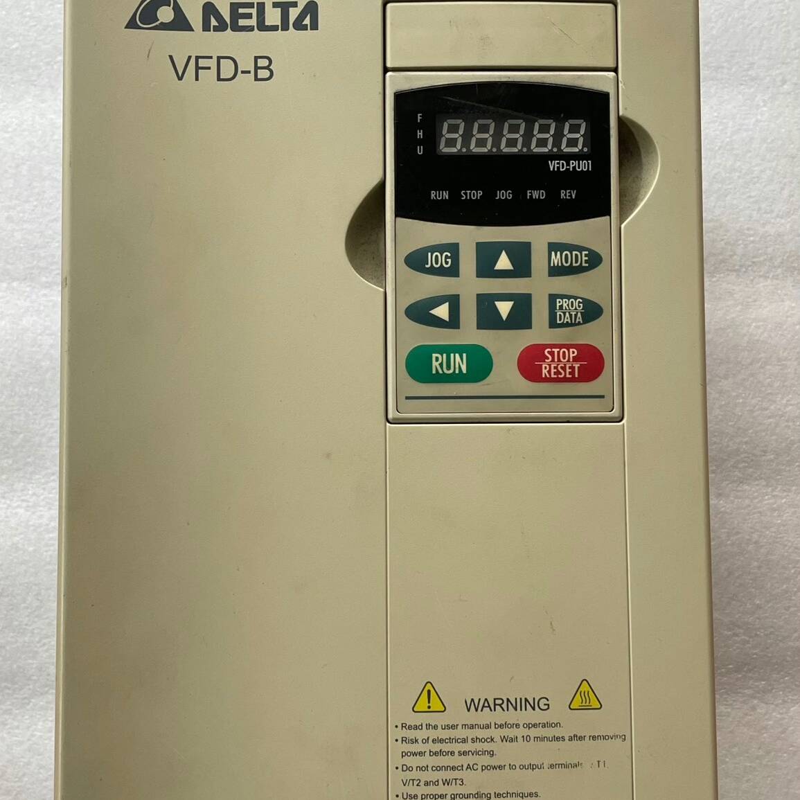 议价-台达变频器，型号VFD055B43A，成色如图，