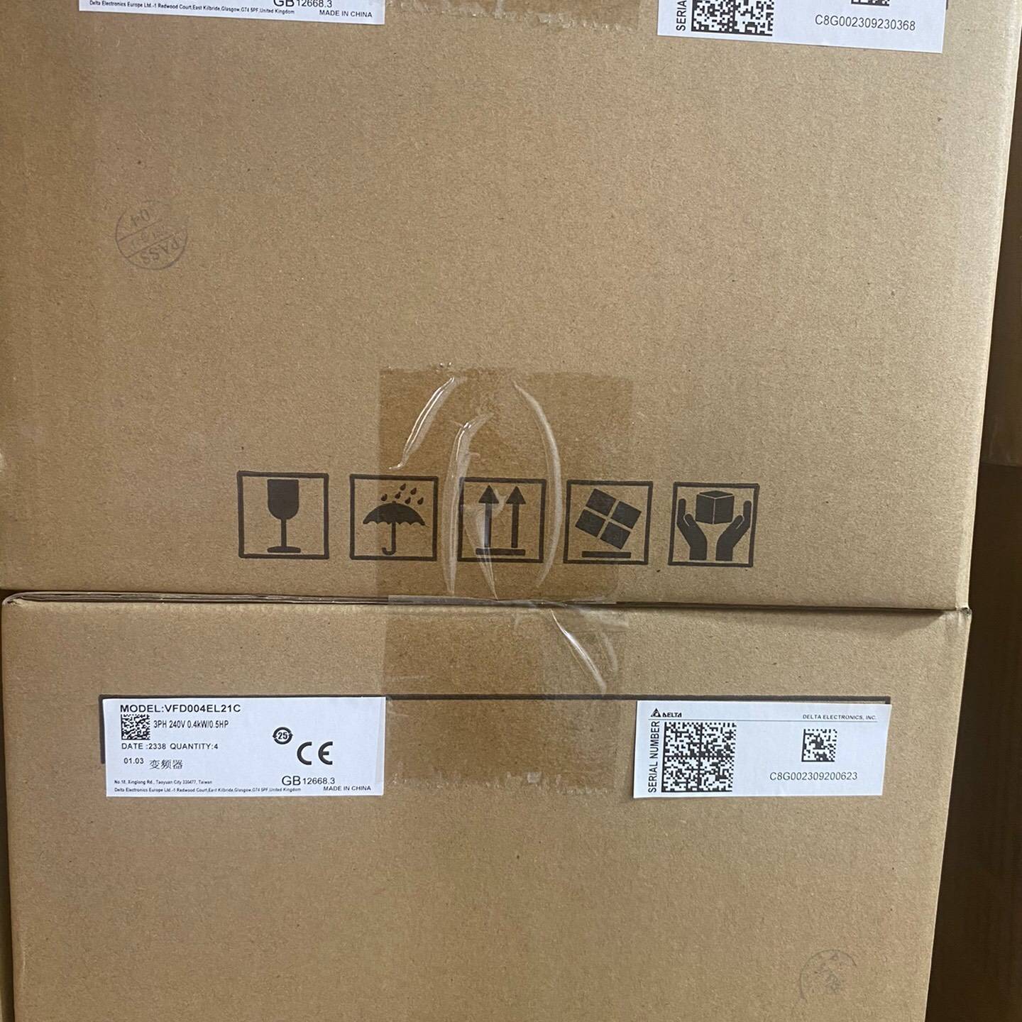 议价-台达变频器，型号VFD004EL21C，原装正品，