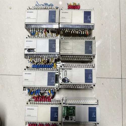 议价-三菱PLC FX1N-40MR-001，一台没有接线端子拆