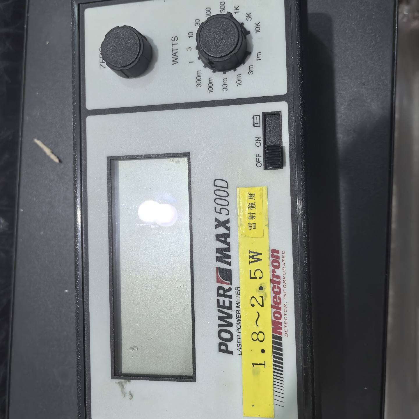 议价-美国PowerMax500D激光能量计一台，正品，