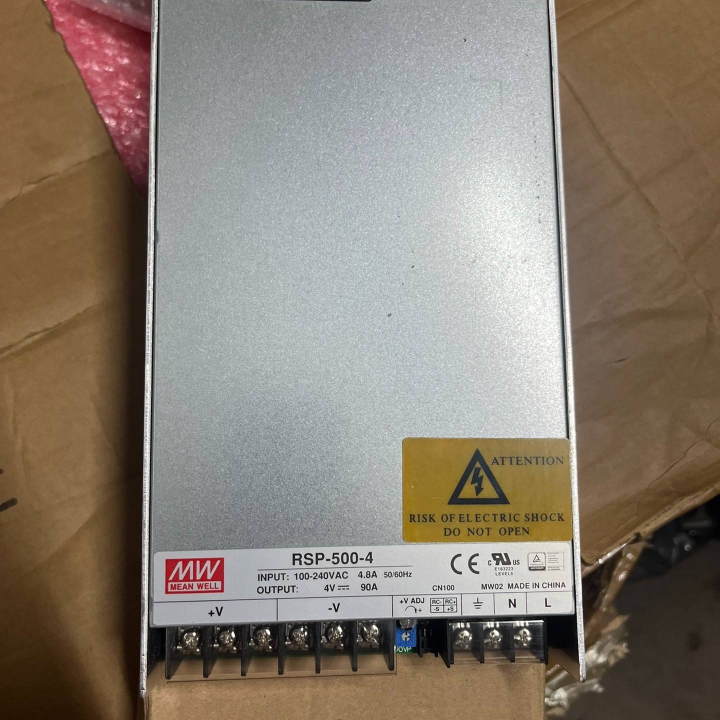 议价-明纬RSP-500-4大功率开关电源