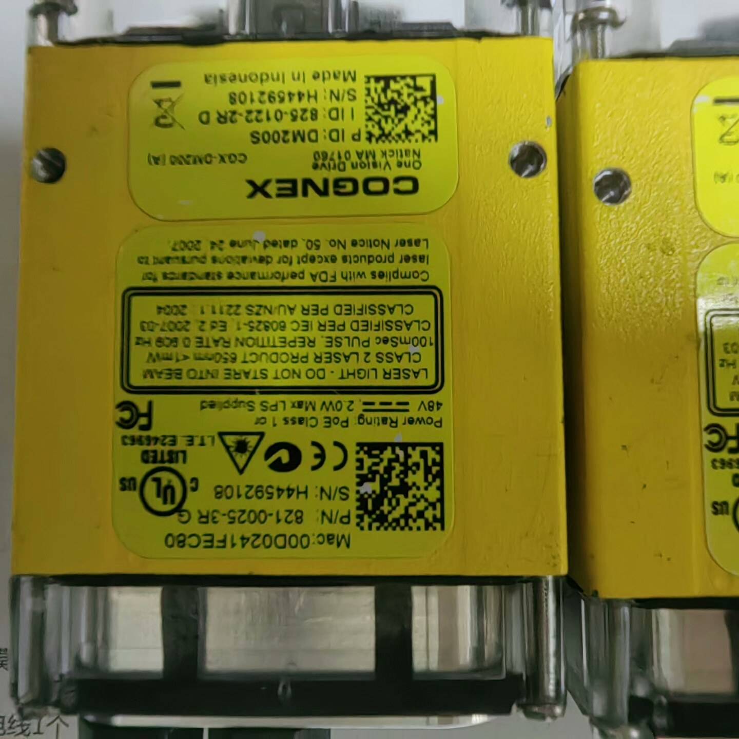 议价-DM200S 康耐视COGNEX 原装固定式读码器拆机