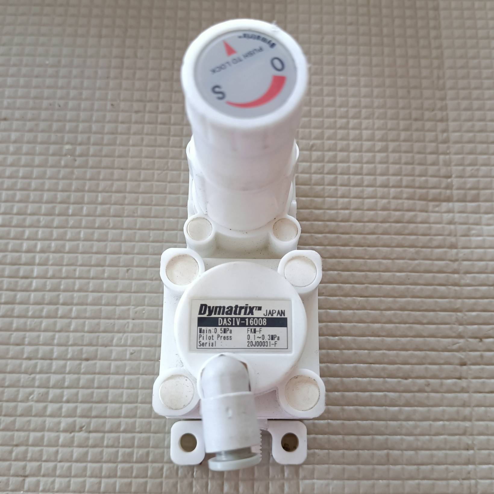 议价-日本Dymatrix隔膜阀 DASIV-16008 ，拆机件