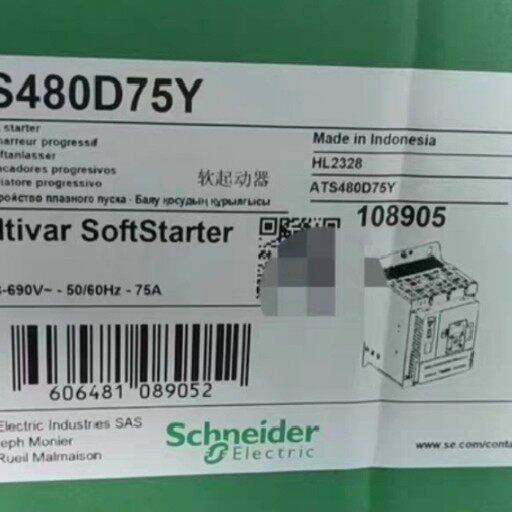 议价-施耐德软启动器ATS480D75Y全新原装正品，