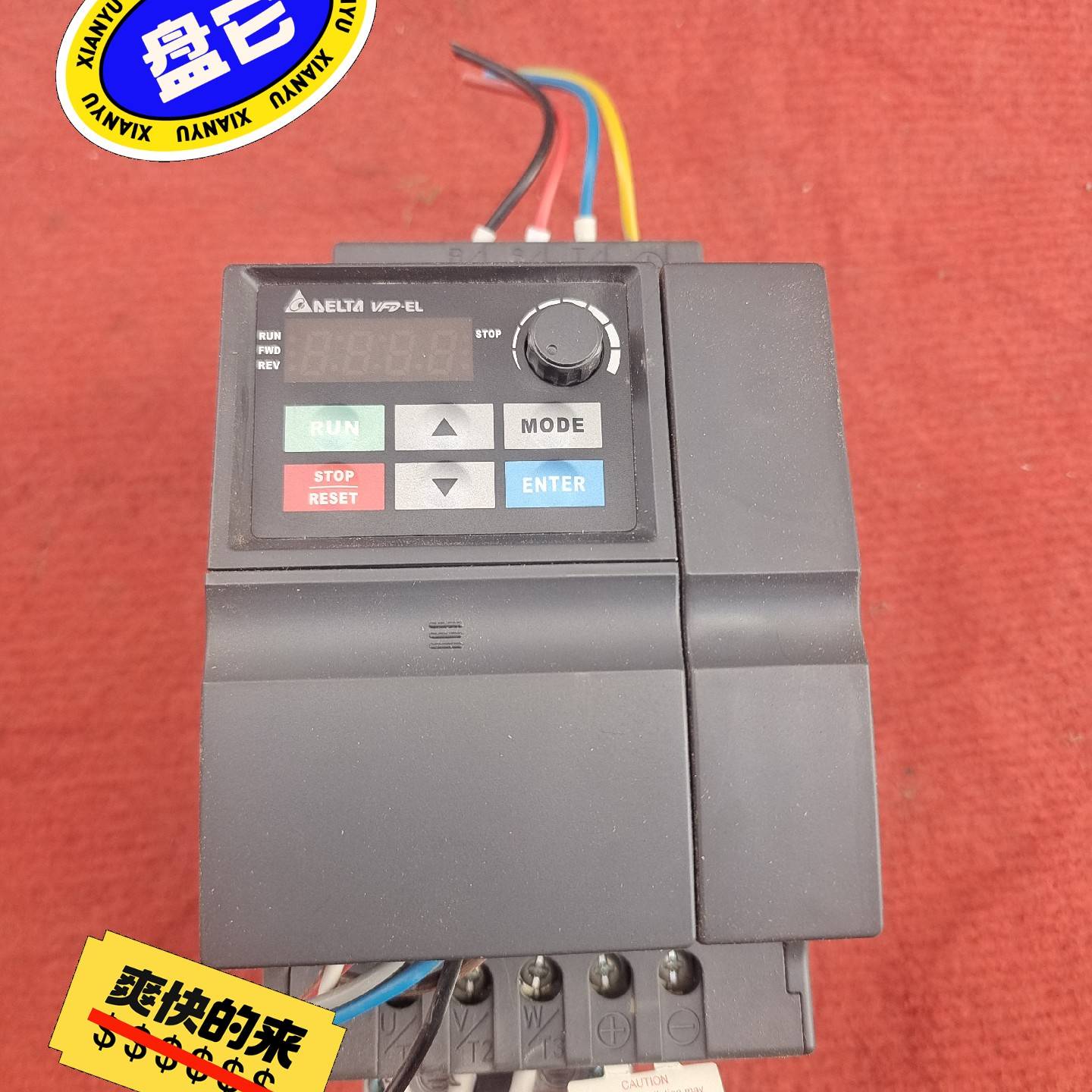 议价-议价出，台达变频器一台，型号:VFD022EL43