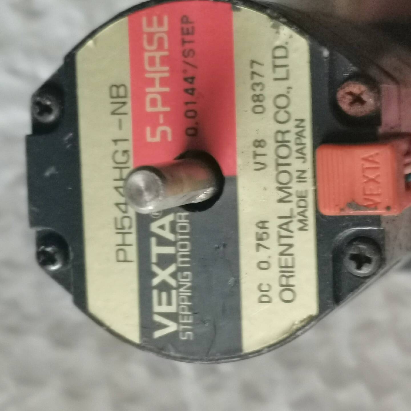 议价-日本VEXTA步进马达 PH544HG1-NB 二手拆机 成