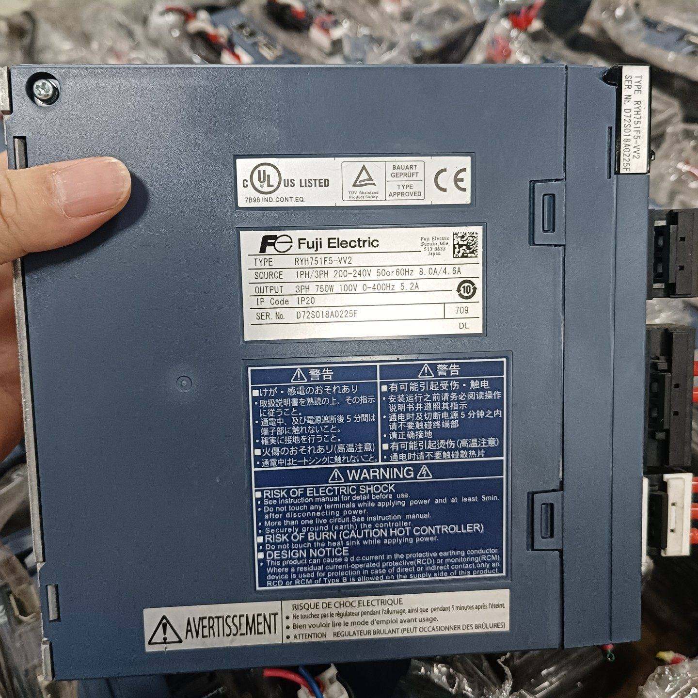 议价-富士伺服驱动器RYH751F5-VV2