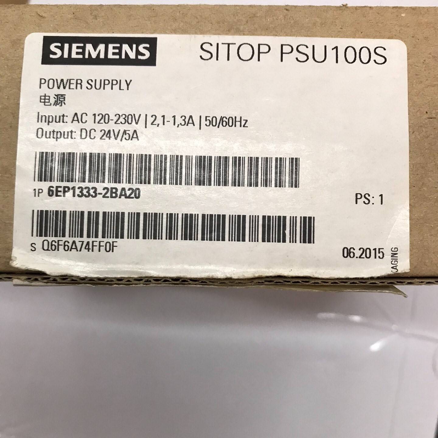 议价-西门子6EP1333-2BA20电源模块，包装盒开封