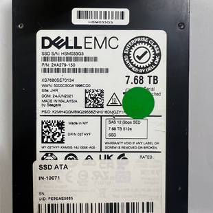 SAS 议价 7.68TB 戴尔EMC 12Gbps企业级SSD 希捷原厂
