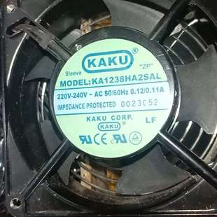 220V 议价 铝壳风扇 KA1238HA2SAL KAKU