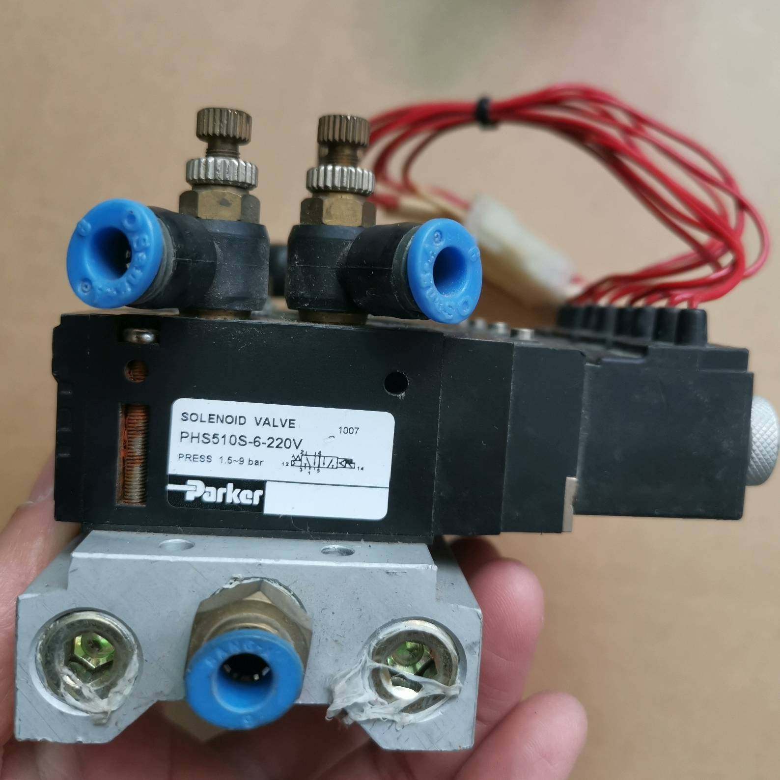 议价-Parker电磁阀PHS510S-6-220V，现货原装进口