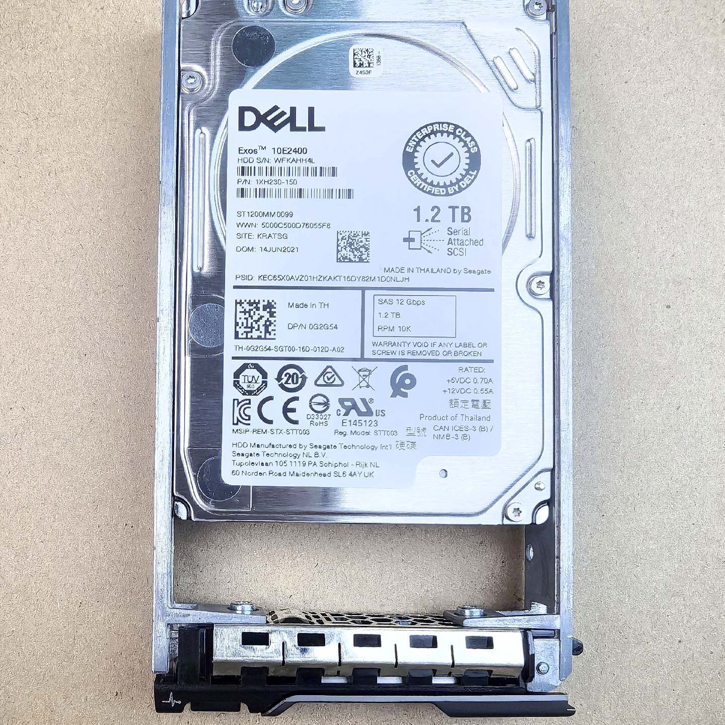 议价-Dell/戴尔 1.2T SAS 10K 0G2G54 ST