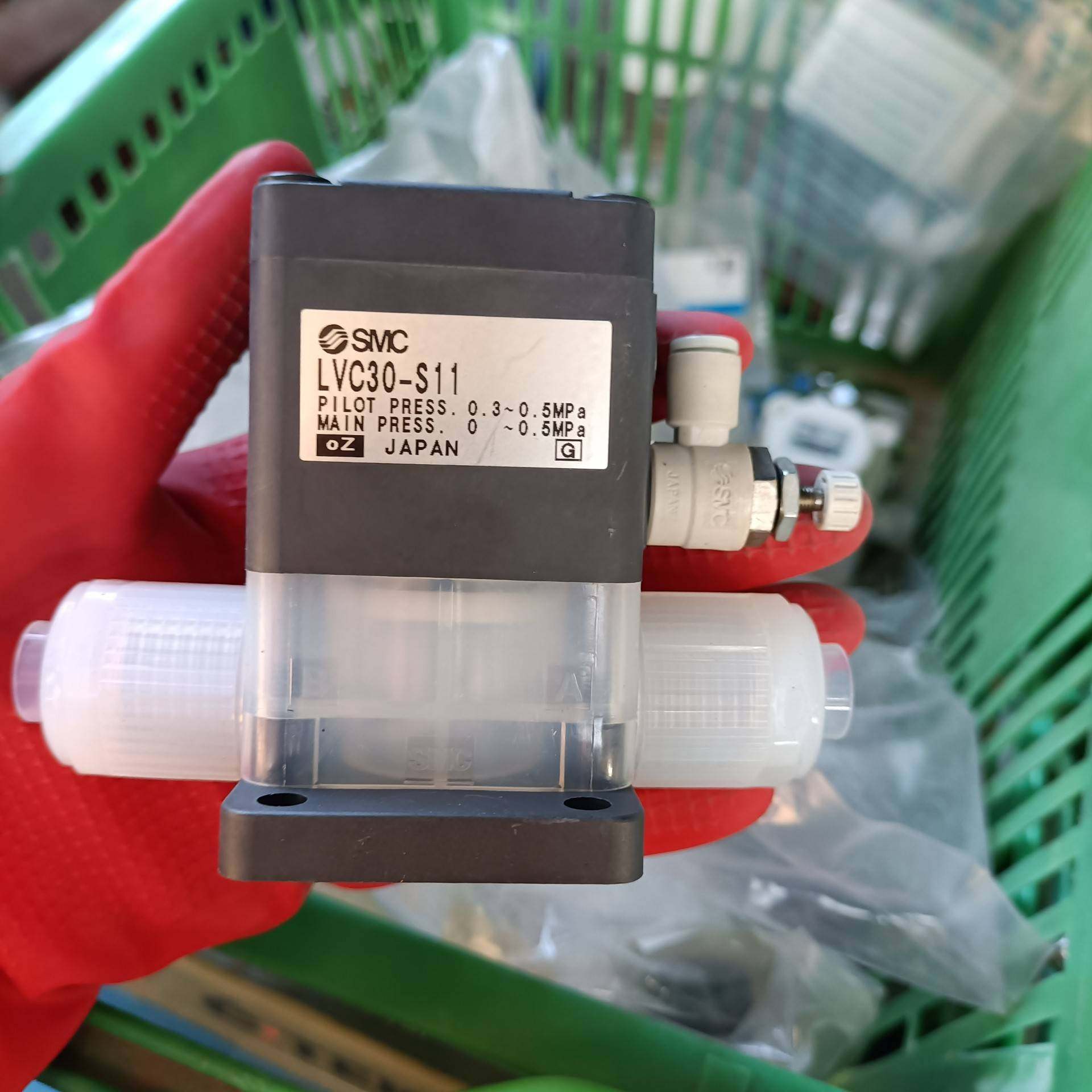 议价-日本原装SMC化学液体用阀，型号LVC30-S11