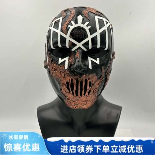 摇滚乐队睡眠吉他手面具,树脂材质