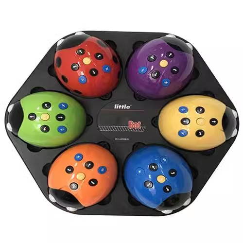 智能编程小甲虫七彩套装款儿童甲虫瓢虫机器人主题科学实验玩具