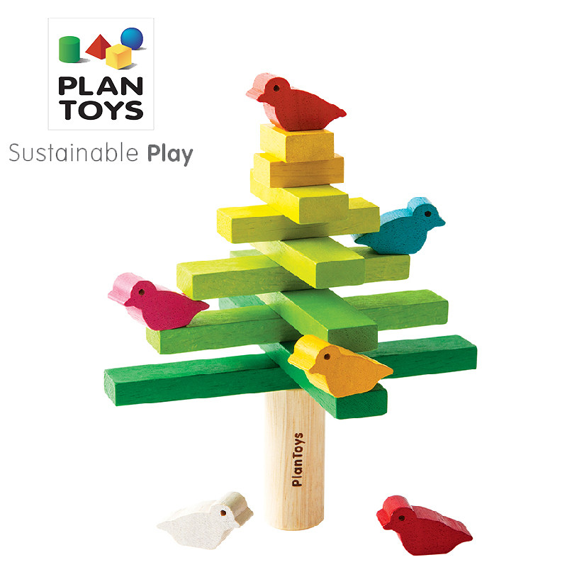 plantoys进口幼儿堆叠游戏玩具