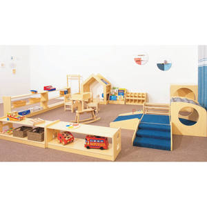 蒙氏新语换衣镜立方小屋尿布台婴儿床实木晾衣毛巾架幼儿园家具柜