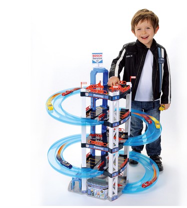 三层停车场玩具 五层停车场德国Klein儿童早教汽车轨道滑车玩具