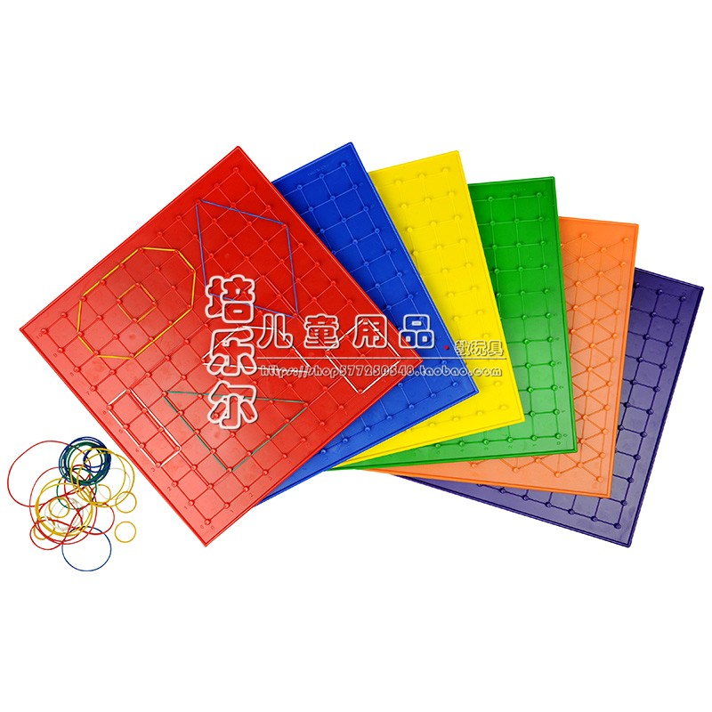 透明幼儿益智趣味图形建构玩具
