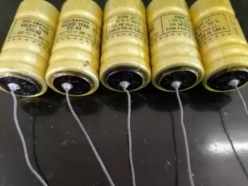 Alsic French Imported Fever Audio Filter емкость 16V2200UF -усилитель фильтр -конденсатор CO43 Series