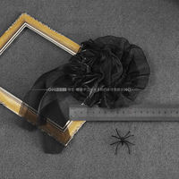Original Lolita Gothic, dark, versatile Halloween flat hat, Witch, top hat, headwear and hair accessory thumbnail 4