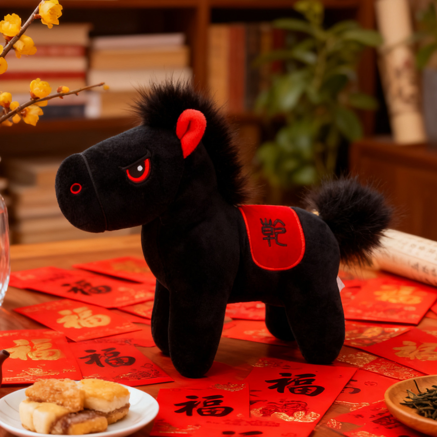 2026马年吉祥物小马玩偶公仔布娃