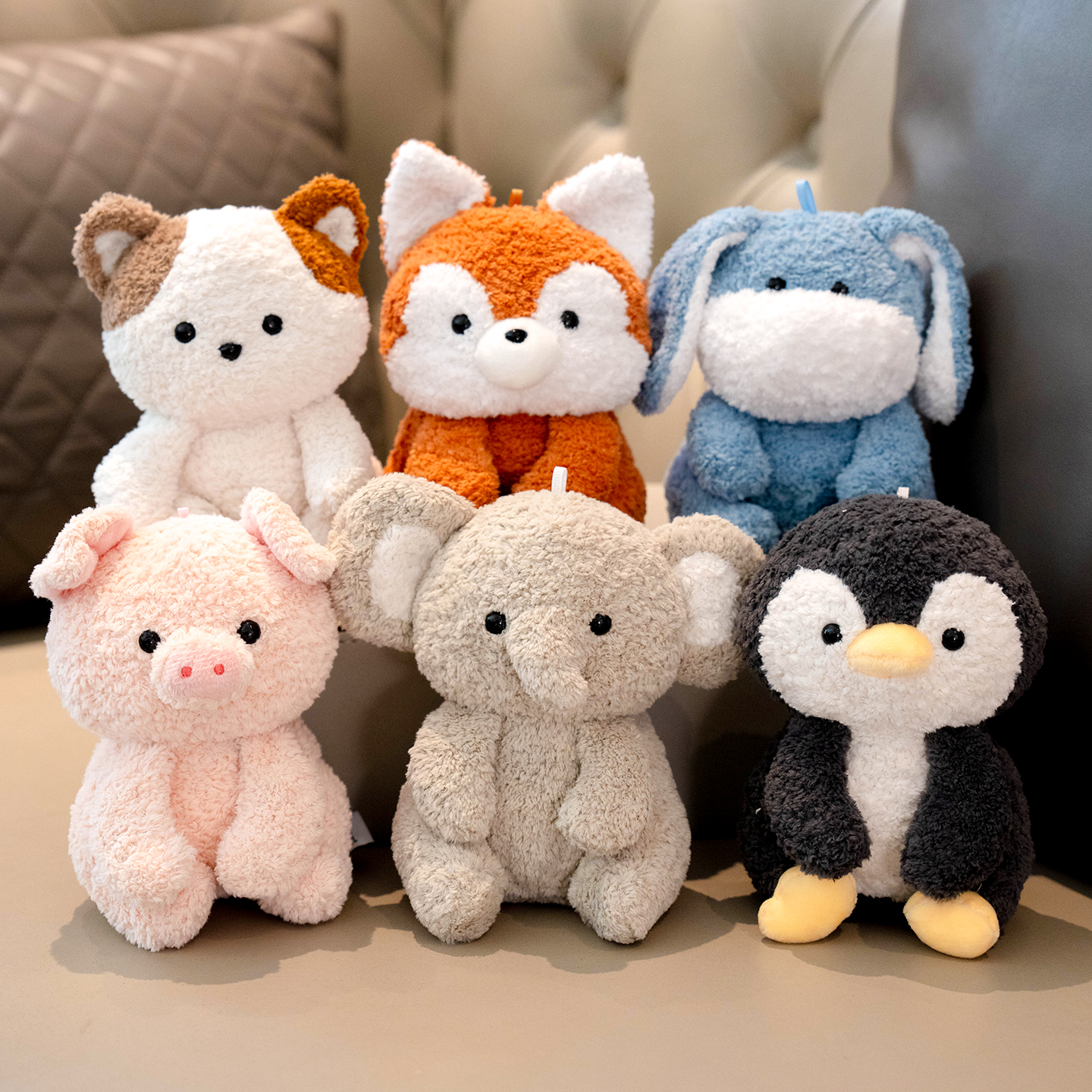 可爱柔软桌面伴侣香氛娃猫咪公仔