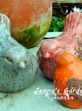 欧式风橱窗做旧系列孤品摆件