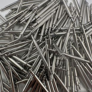 适用天梭美度浪琴原装瑞士316L生耳表带表柱表轴表针表链配件