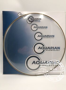 AQUARIAN阿克瑞恩18寸双层油皮超能系列S-2-18嗵鼓底鼓打击面皮