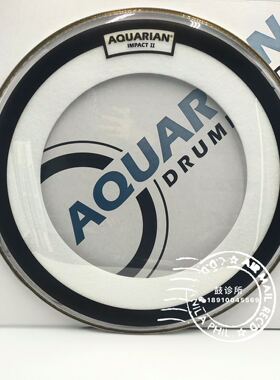 墨产阿克瑞恩AQUARIAN大鼓底鼓打击面鼓皮 冲击系列 IMPII22双油