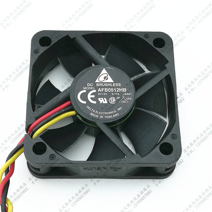 全新原装Delta/台达5015 DC12V 0.17A AFB0512HB 5CM 散热风扇