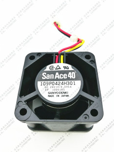 原装 24V 日本三洋SANYO 4CM 0.095A变频器风扇 4028 109P0424H301