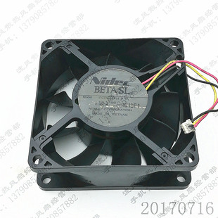 12PH 01B 3线 NIDEC 投影机仪散热风扇 7025 D07A 0.20A 原装 12V