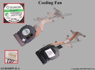 2730 E2710P 2710P 带散热器 GC054509VH 2730P风扇 惠普HP2710