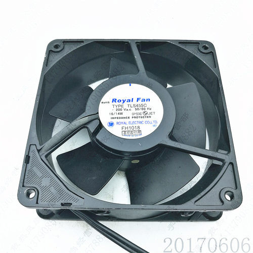 原装 Royal Fan TYPE TLS455C AC200V 16/14W FH1018 12038 风扇