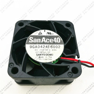 9GA0424F6002 三洋增压散热风扇 DC24V 0.04A 4CM 原装 4020 Sanyo