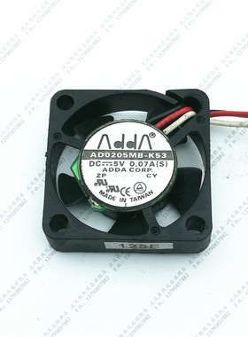 原装ADDA AD0205MB-K53 5V 0.07A 2507 2506 2.5CM 3线风扇