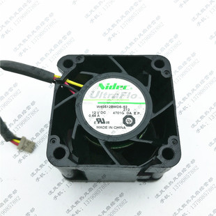 4028 4CM 原装 0.64A W40S12BMD5 12V 3线大风量散热风扇 NIDEC