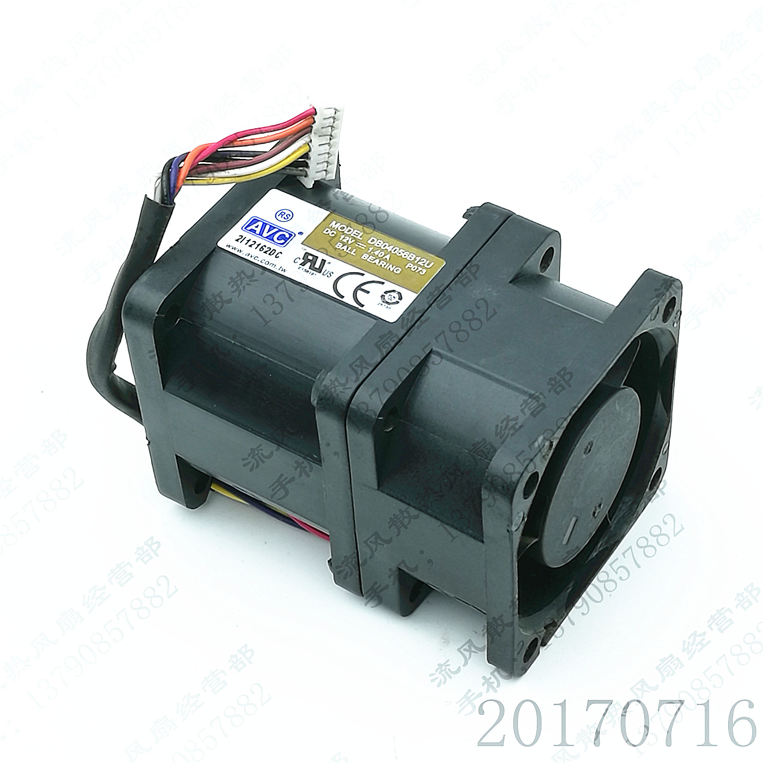 原装AVC DB04056B12U -P073 12V 1.40A 4056 DELL服务器 散热风扇