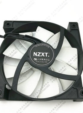 NZXT 恩杰 FN V2 120mm RF-FN122-RB 单体机箱散热风扇