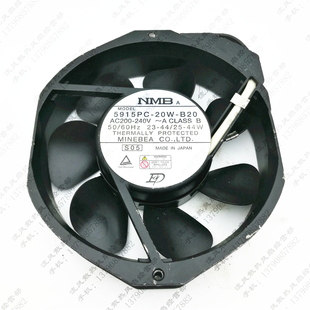 B20 20W AC200V 240V 全金属耐高温变频器风扇 NMB 17238 5915PC