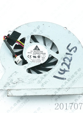 原装 台达 KSB0405HB -9F73 5V HP 2740 2740P 笔记本CPU散热风扇