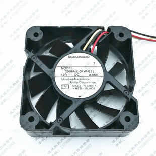 04W B29 5015 原装 0.06A 2006ML 12V 3线投影机超静音风扇 NMB