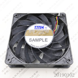 AVC 12025 12V Y001 大風(fēng)量 全新原裝 散熱風(fēng)扇 DBPB1225B2S